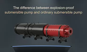 La diferencia entre la bomba sumergible a prueba de explosiones y la bomba sumergible ordinaria